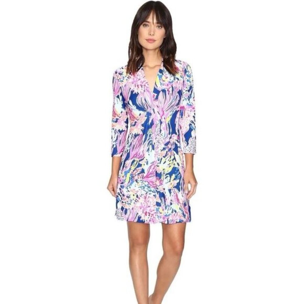 NWOT Lilly Pulitzer Margate Sunken Treasure Dress  Size Large